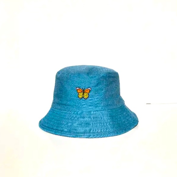 Reversible jean bucket hat - Picture 1 of 2